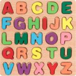 Đồ chơi thông minh bảng gỗ học chữ cái Tiếng Anh