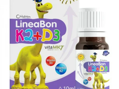 Vitamin D3 giúp tăng chiều cao cho bé Lineabon K2+D3